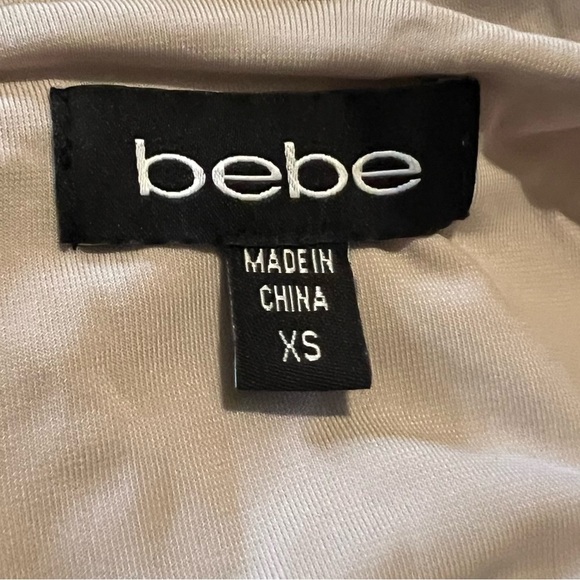 ⭐️Bebe Gray Halter Dress with Silver Accents - Picture 7 of 9